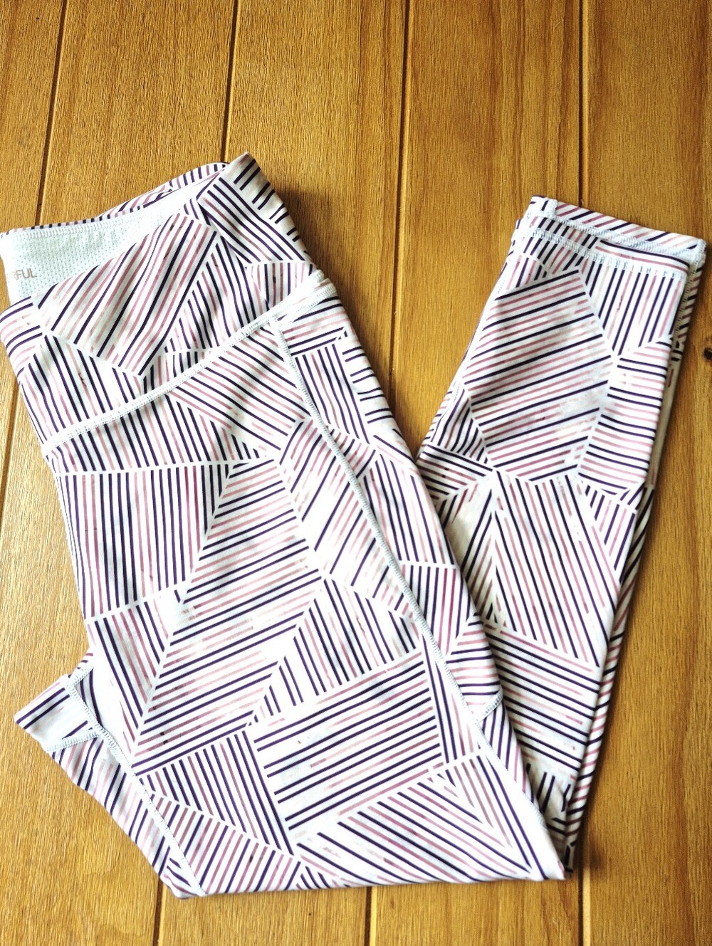 CALIA by Carrie Underwood Energize Printed 7/8 Leggings - Size Large